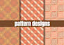 pattern design background print fashion and cosplay costume